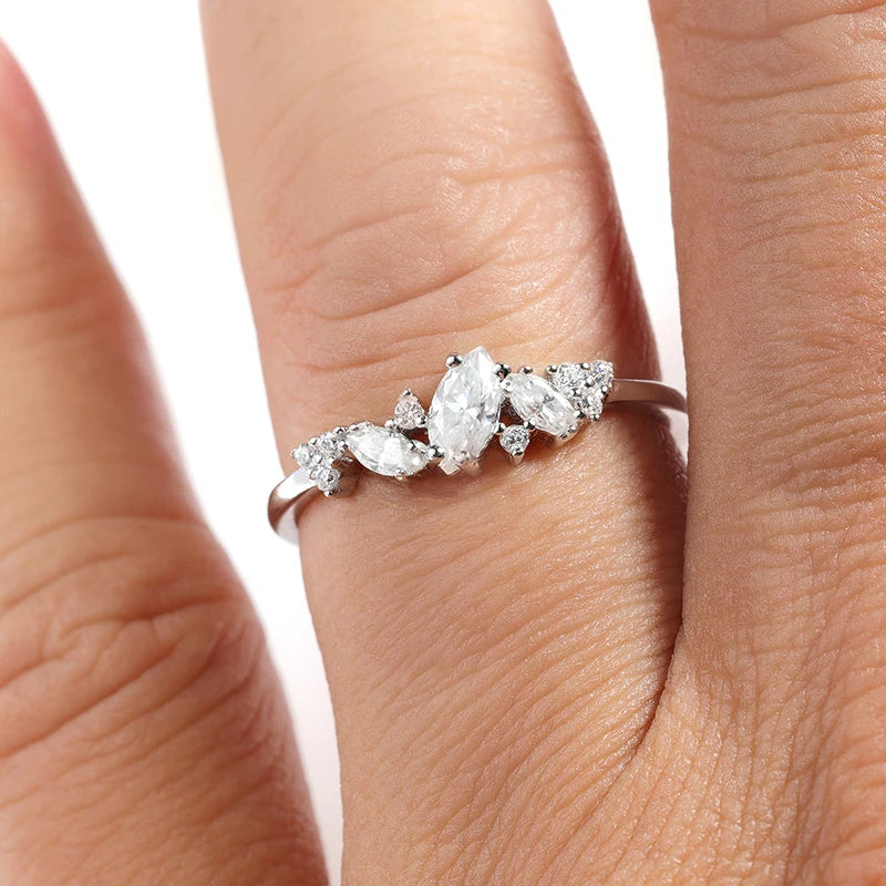 "Aria" Moissanite Ring