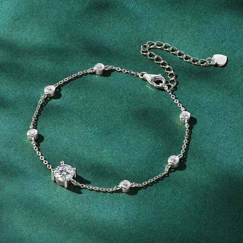 "Bianca" Moissanite Bracelet