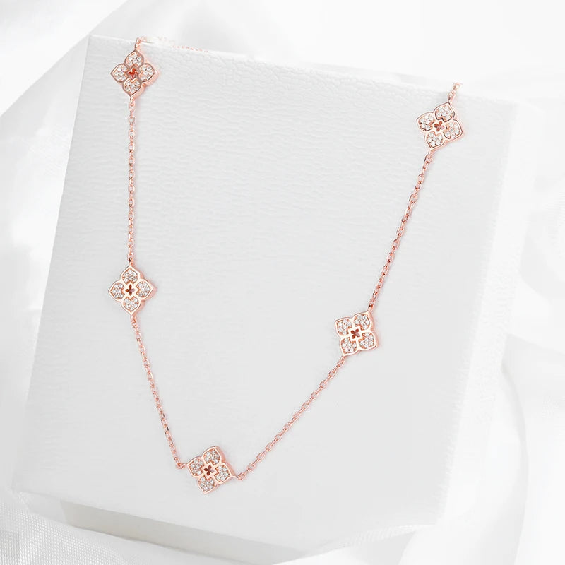 "Sabrina" Moissanite Choker Necklace