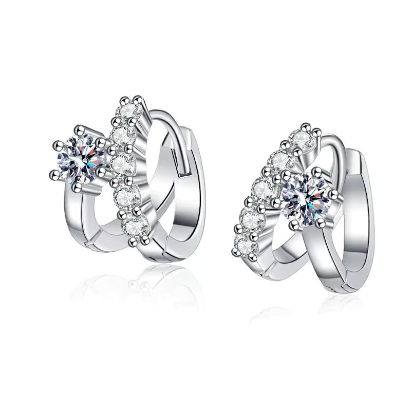 "Piper" Moissanite Stud Earrings