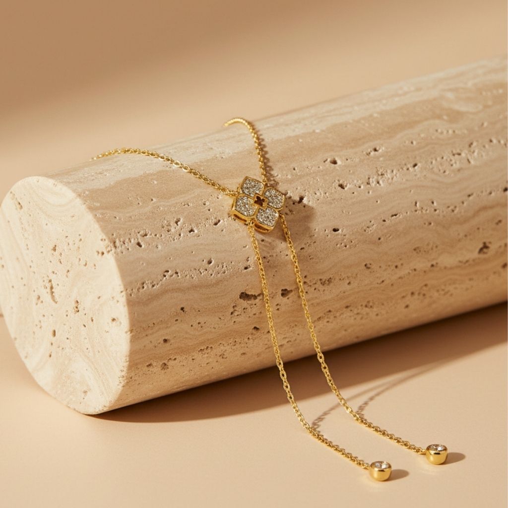 "Sienna" Moissanite Lariat Necklace