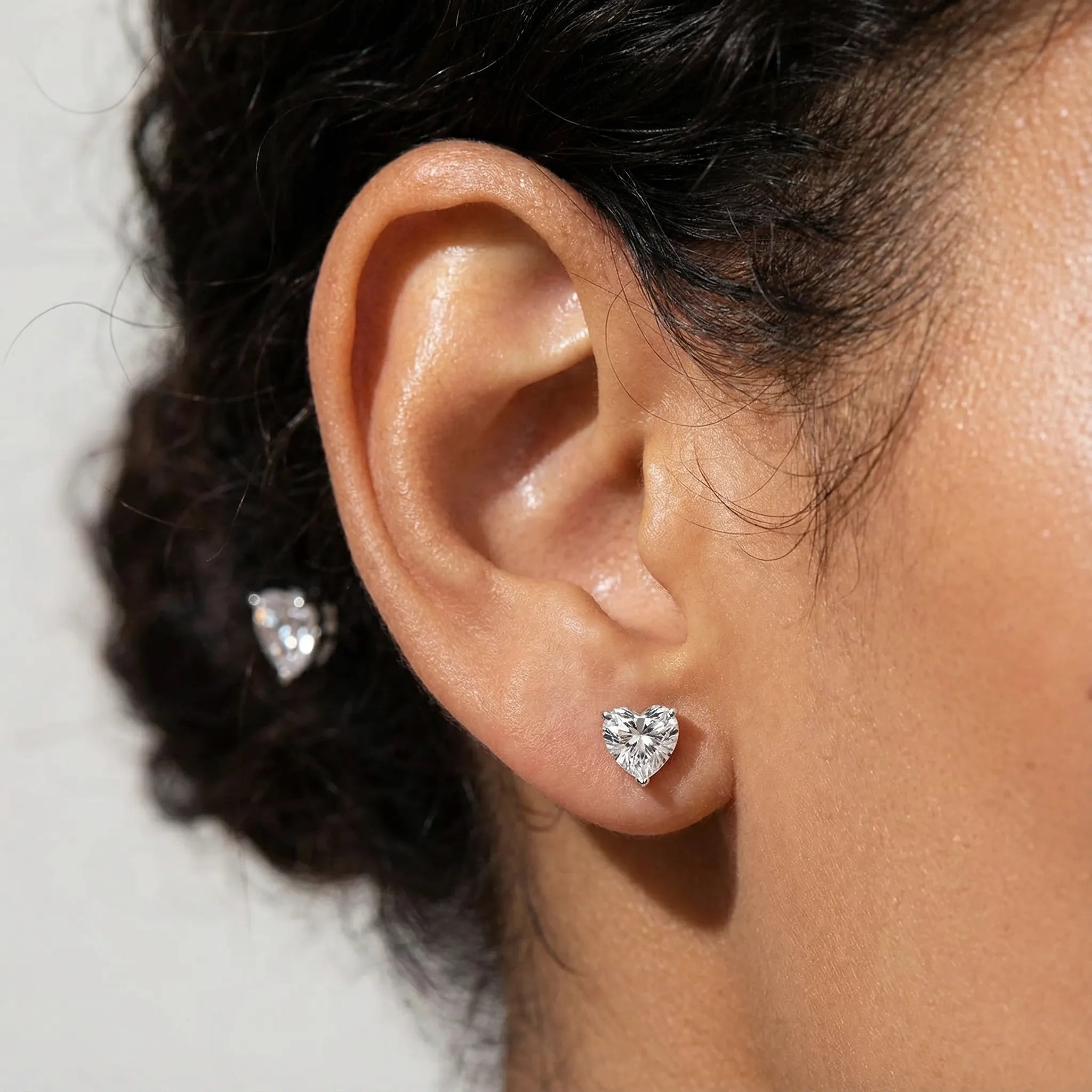 "Solana" Moissanite Stud Earrings