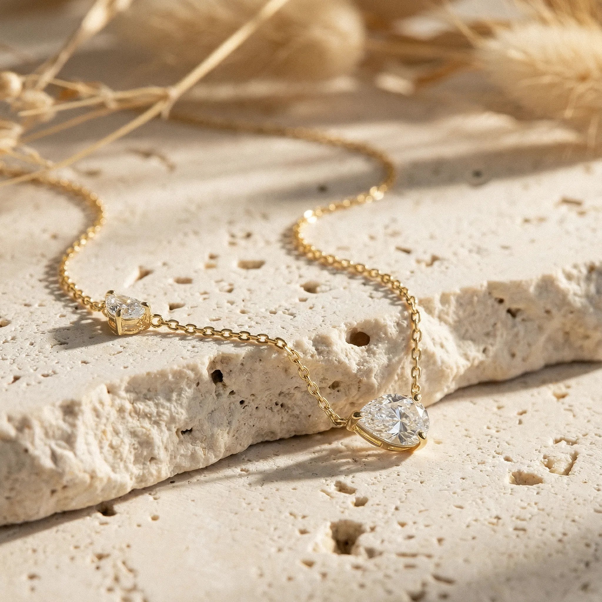 "Tessa" Moissanite Pendant Necklace