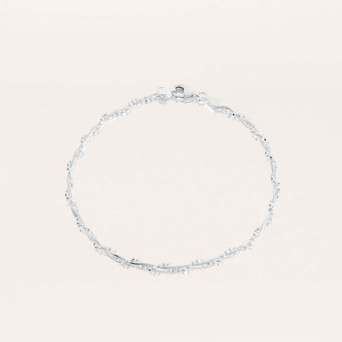 Twine Beaded Chain Anklet