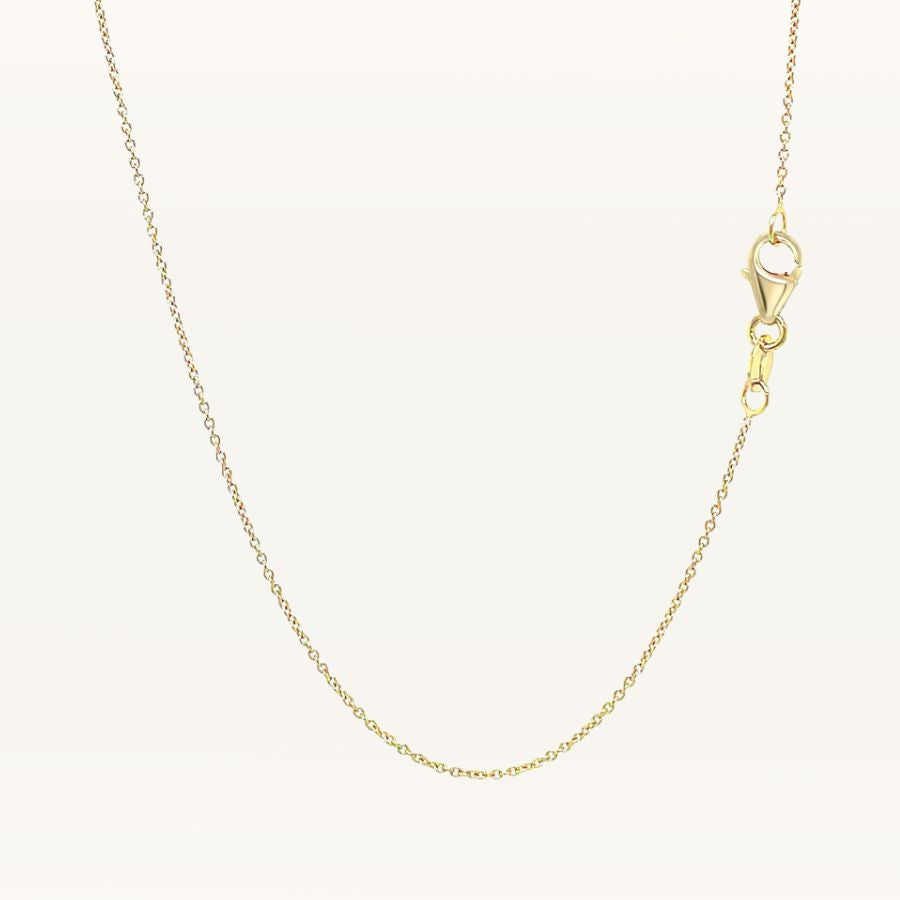 Dainty Chain Necklace 10k Gold