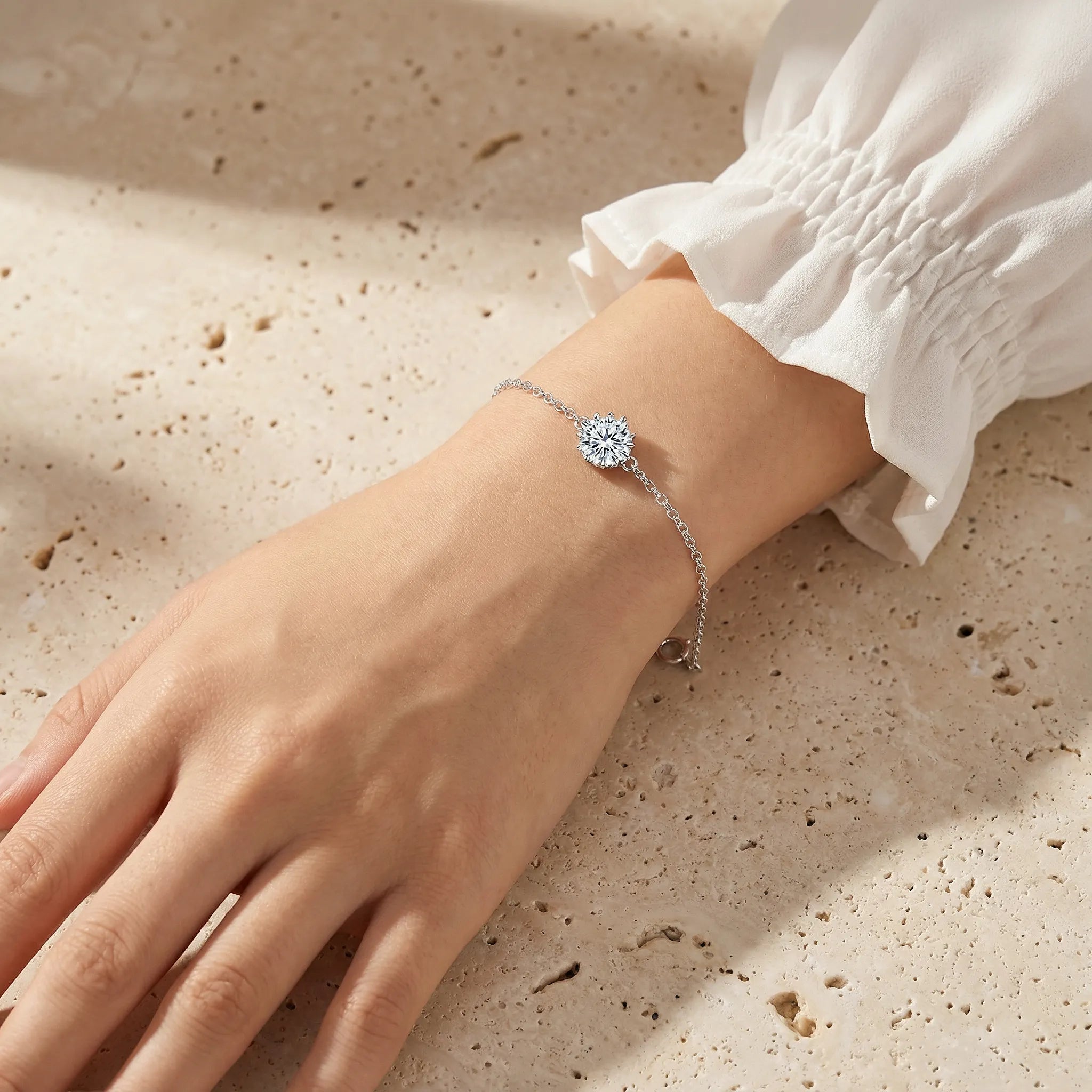 "Zia" Moissanite Bracelet