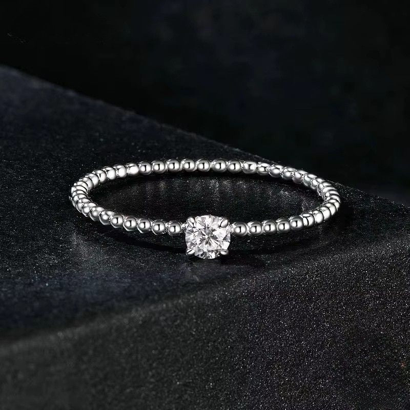 "Zilla" Moissanite Ring