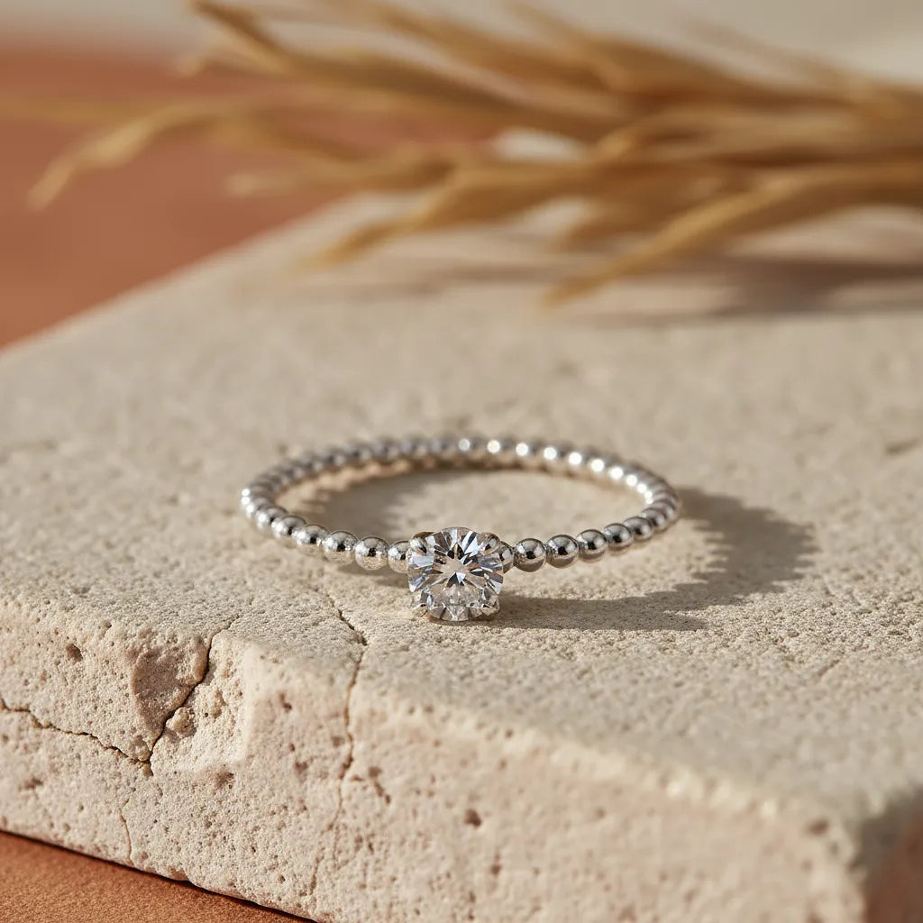 "Zilla" Moissanite Ring