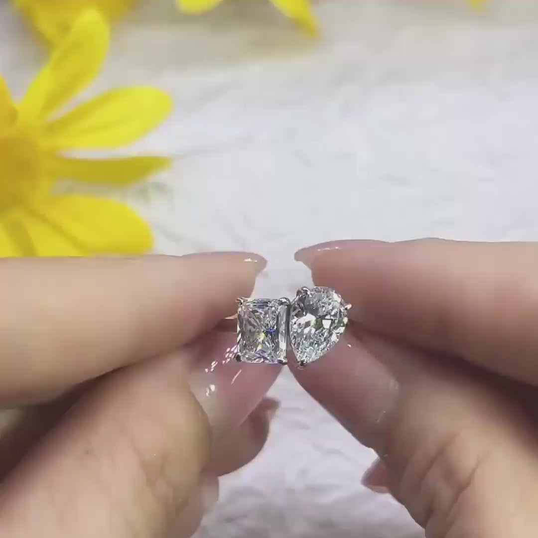 "Diana" Moissanite Ring