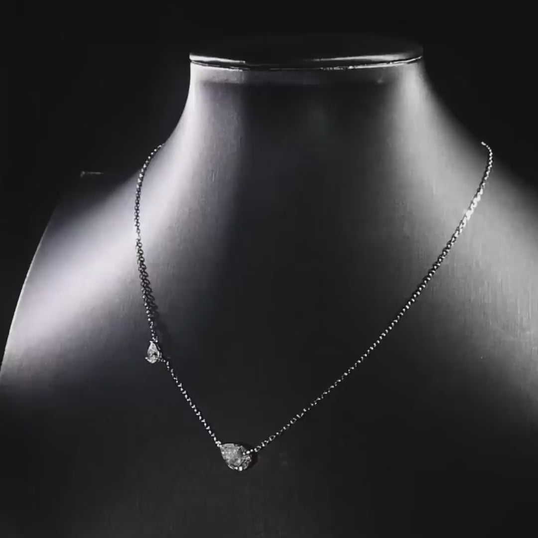 "Tessa" Moissanite Pendant Necklace