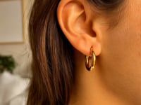 Small Hoop Earrings 14k Gold