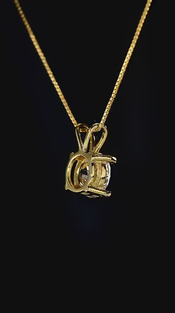 "Marissa" Moissanite Pendant Necklace