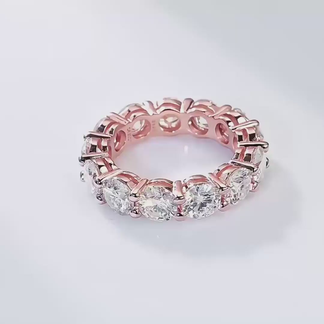 "Rhea" Moissanite Eternity Ring