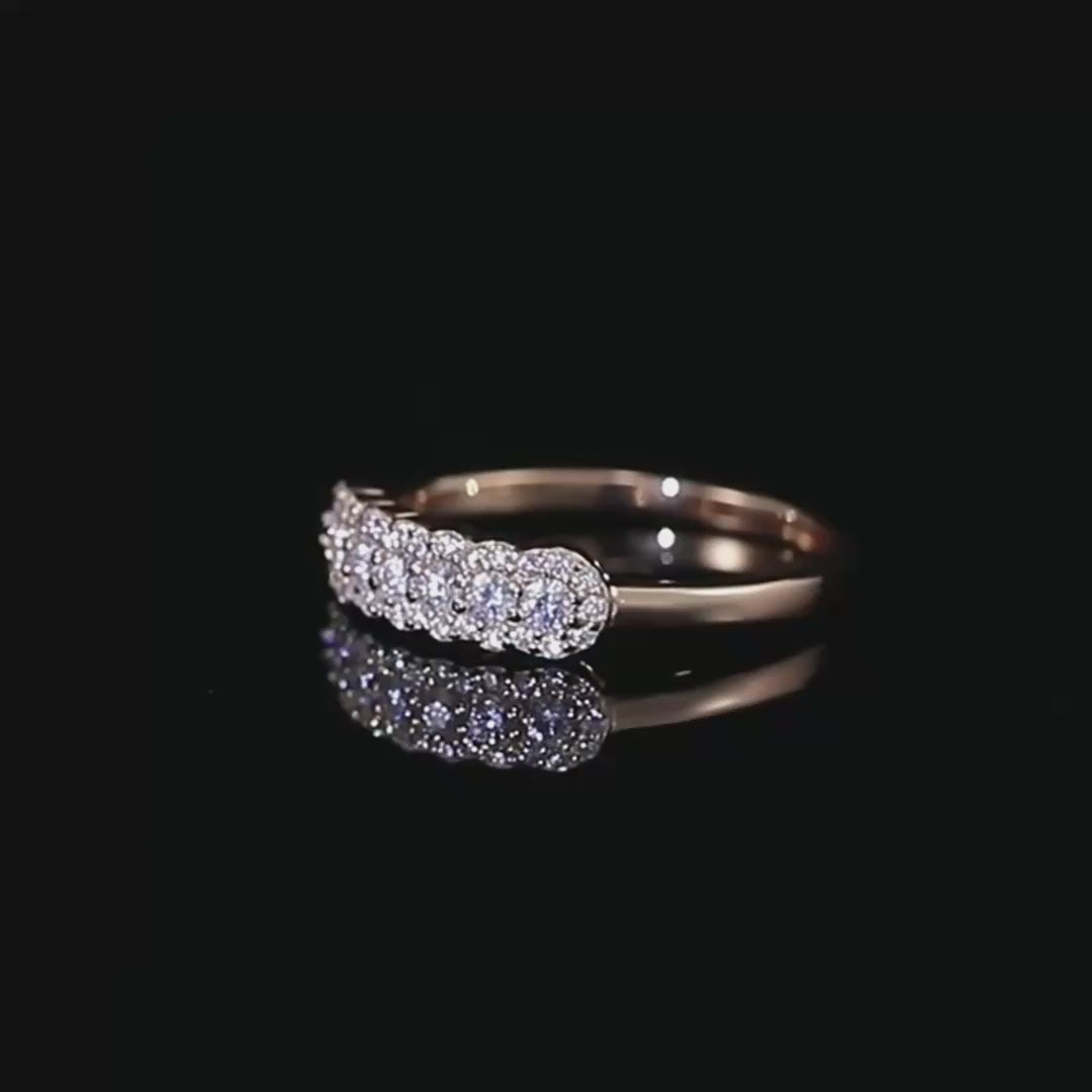 "Lea" Moissanite Ring