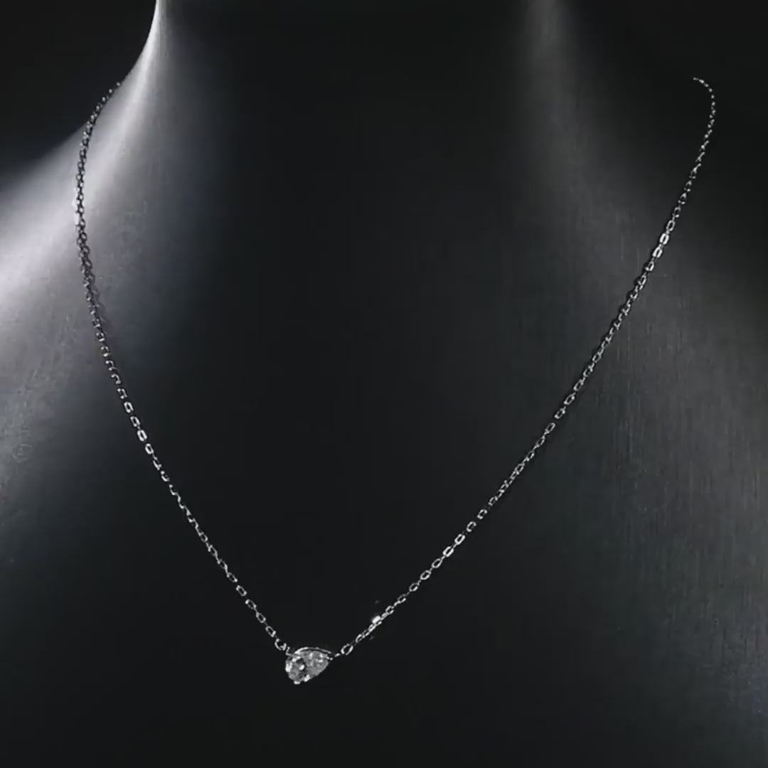 "Keira" Moissanite Pendant Necklace