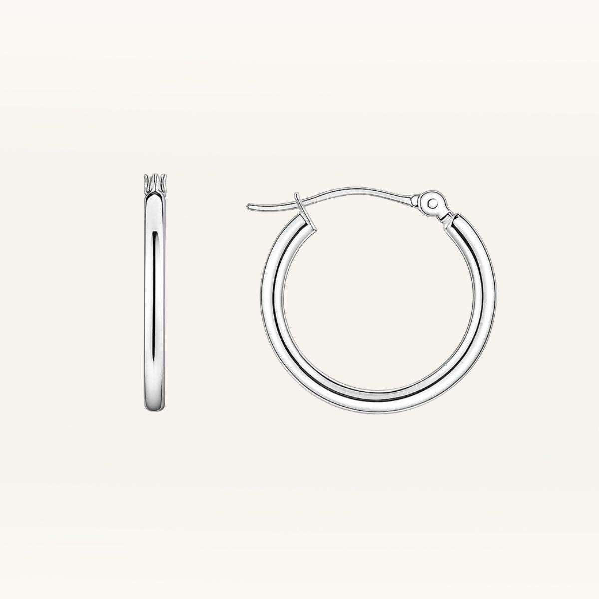 Small Fine Hoop Earrings 14k Gold